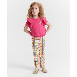 Epic Threads Toddler Girls Plaid Flare Pants